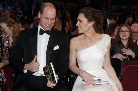 Kate Middleton: Kate und William in Abendkleidung bei einer Gala