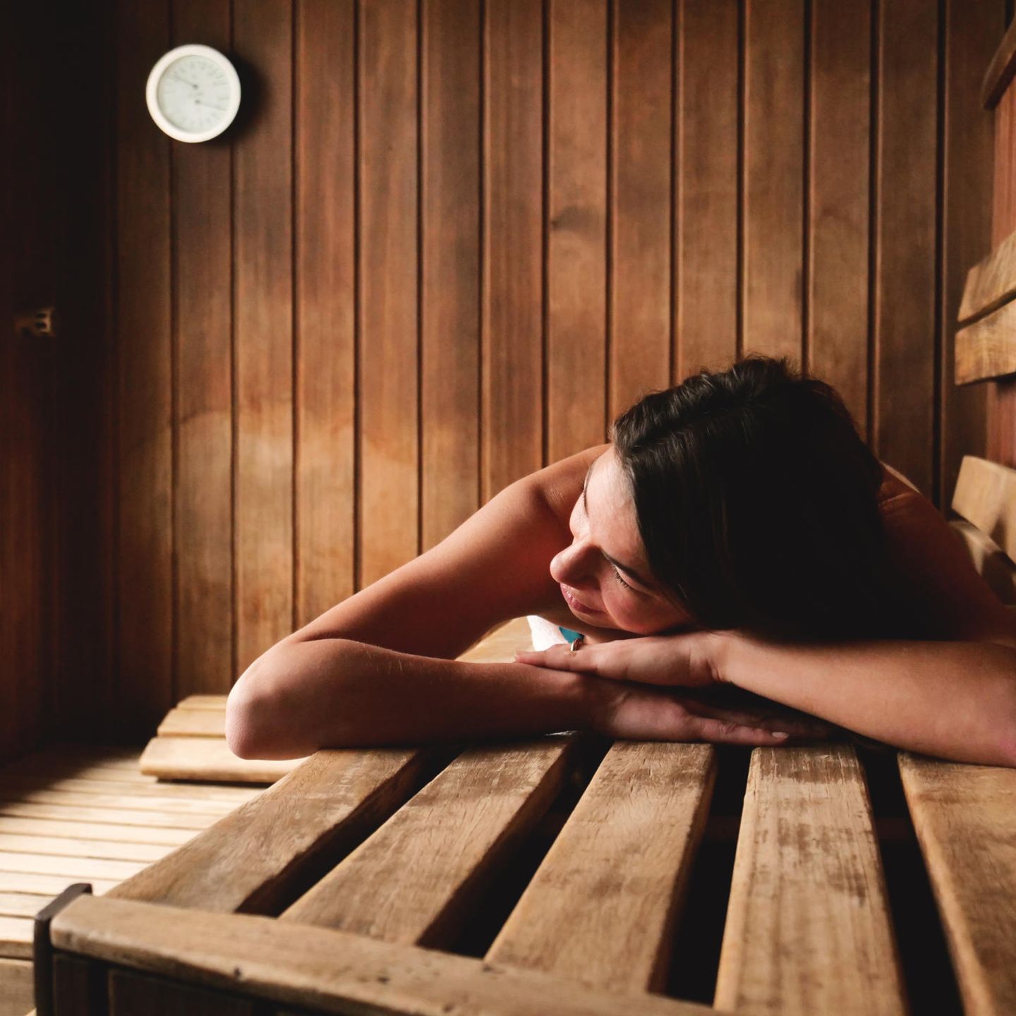 Nackt sauna Sauna