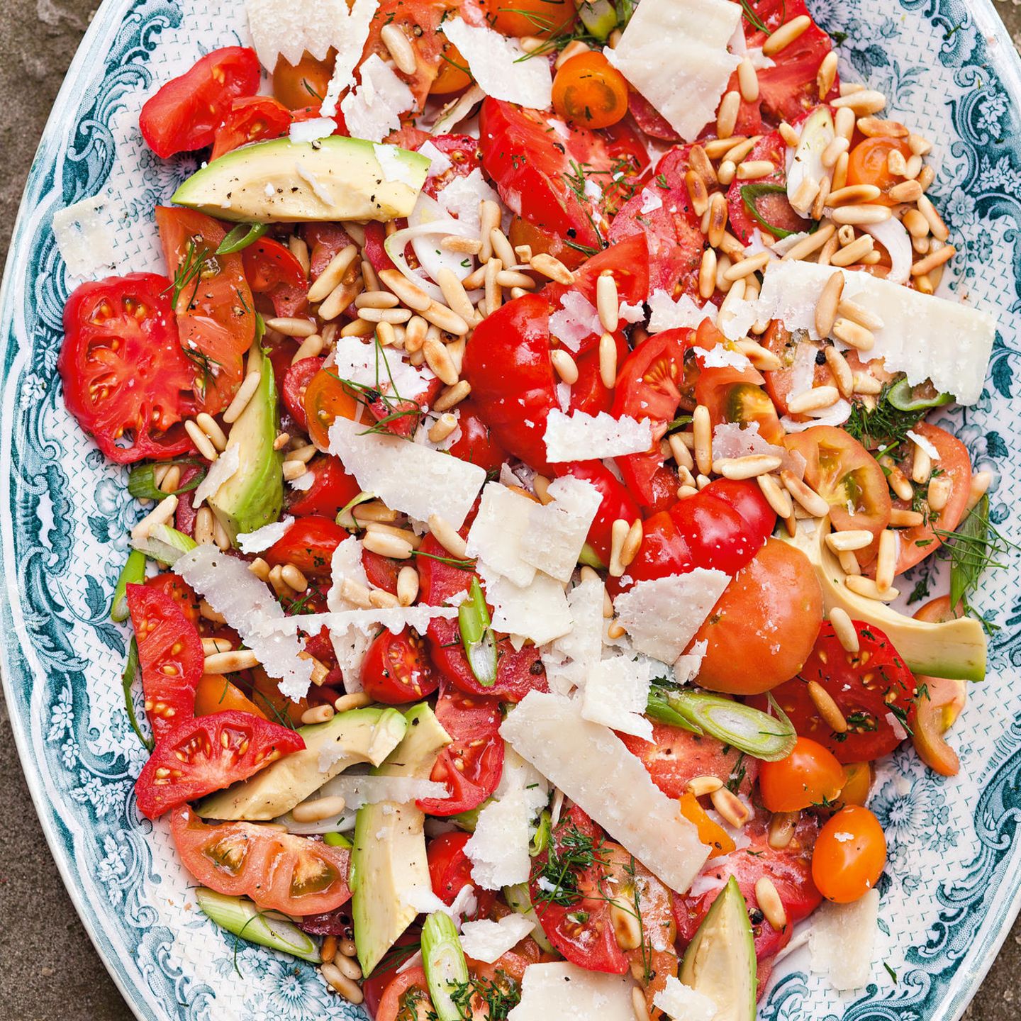 Tomatensalat mit Pecorino