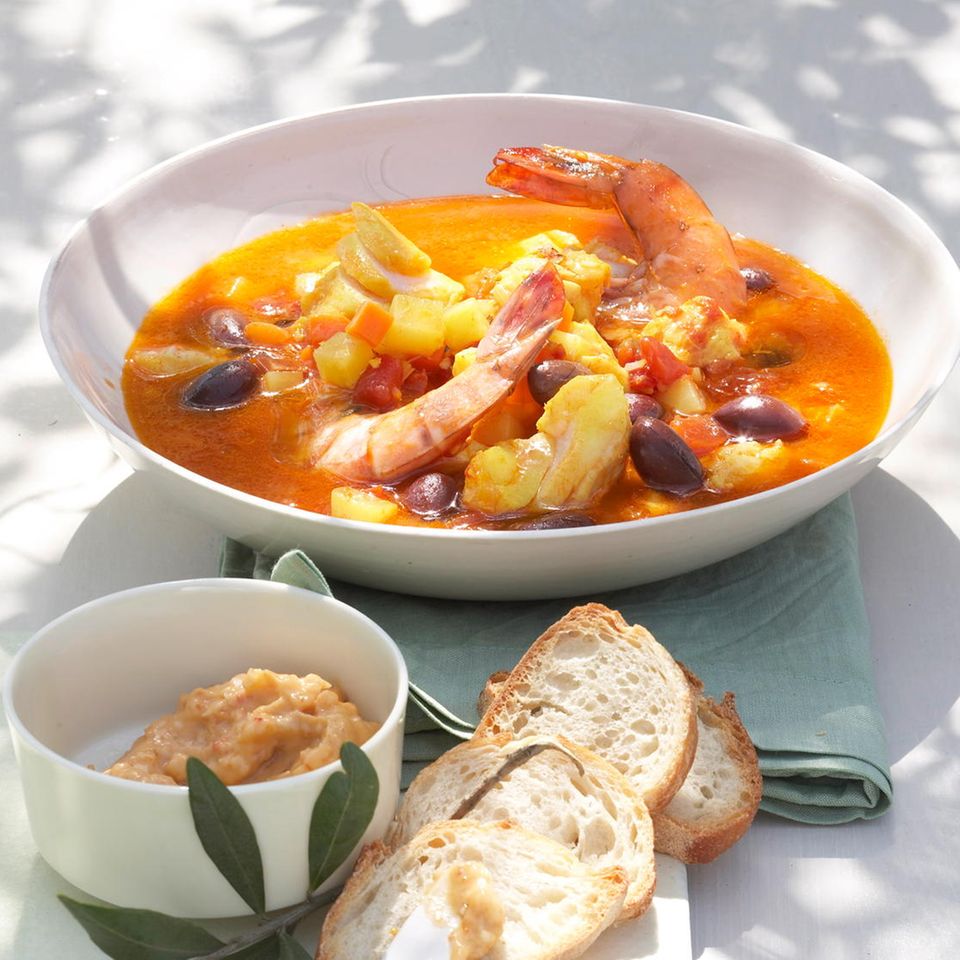 Bouillabaisse mit Oliven | BRIGITTE.de