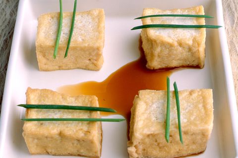 Frittierter Tofu