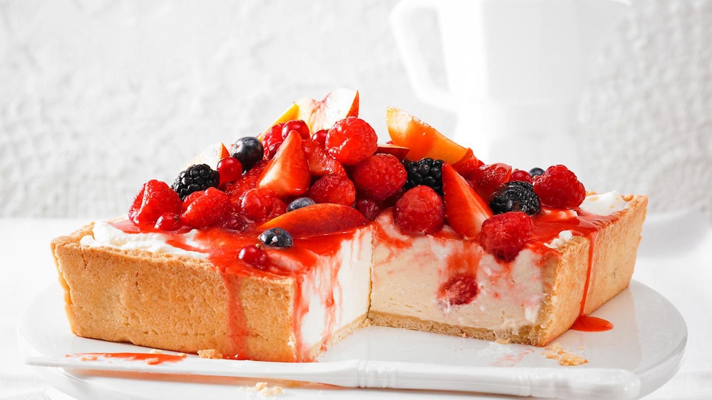 Beeren-Schoko-Mousse-Tarte | BRIGITTE.de