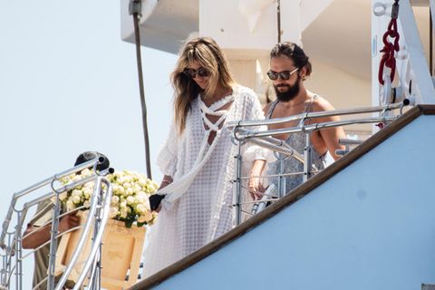 Heidi Klum und Tom Kaulitz heirateten am Samstag in Italien.