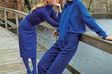 Modetrends Herbst/Winter 2019: Zwei komplett blaue Outfits