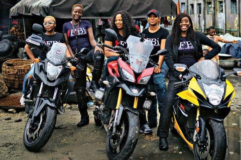 Female Bikers Initiative: Frauen auf Motorrädern