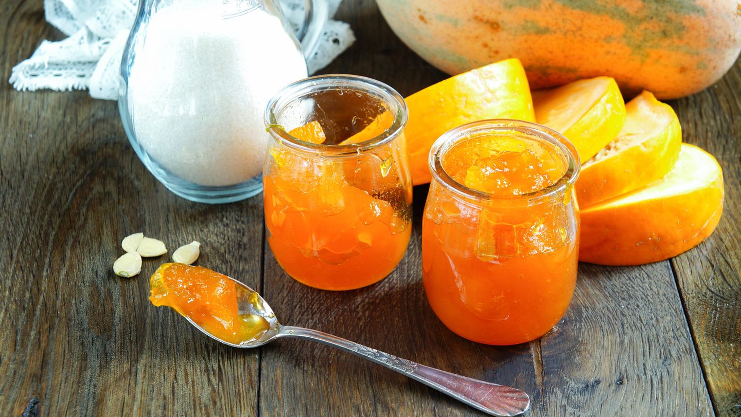 Kürbis-Orangenlikör-Konfitüre | BRIGITTE.de
