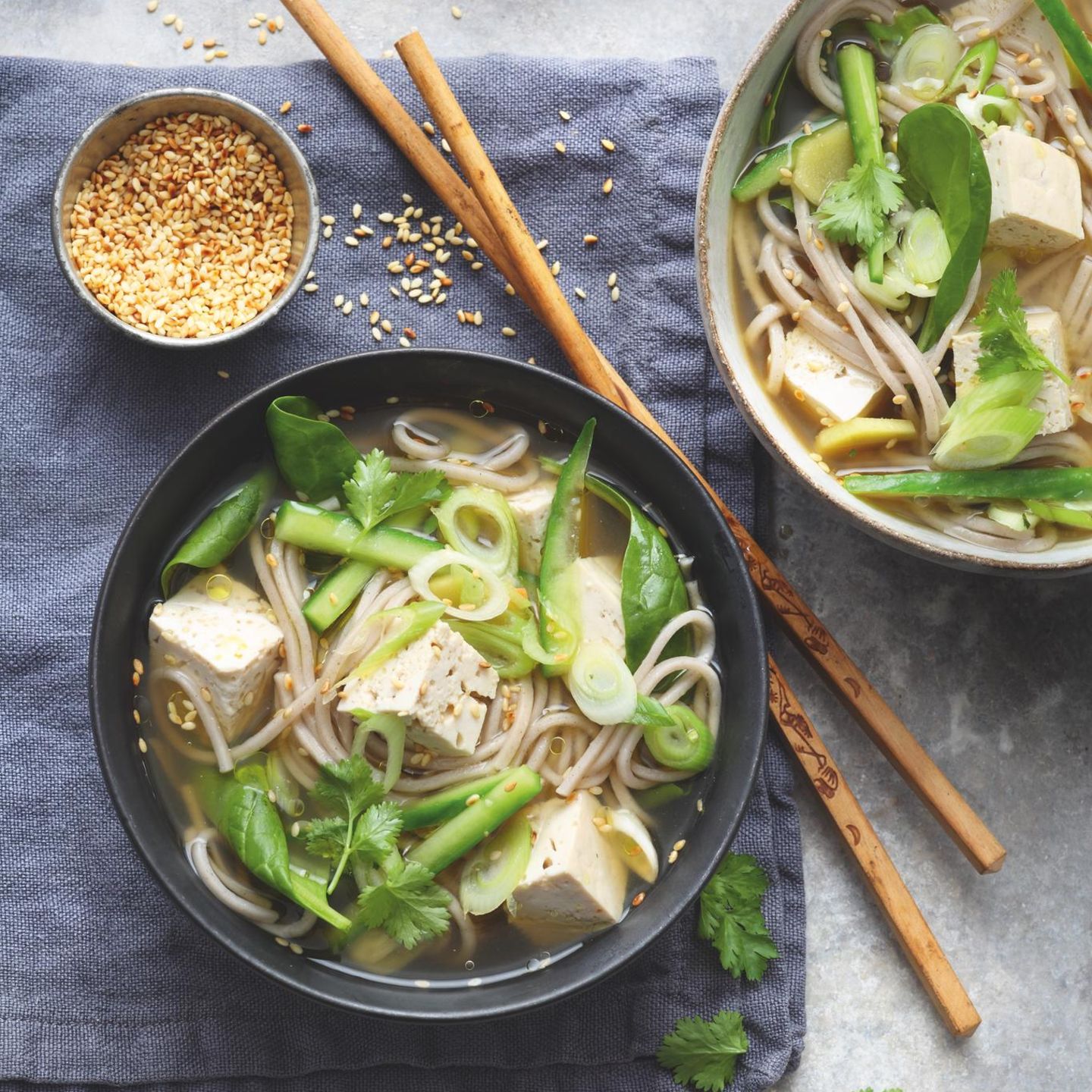 Tofu Miso Suppe Mit Soba Nudeln Brigitte De