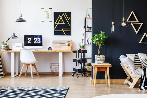 Schwarze Wände machen deine Wohnung eleganter