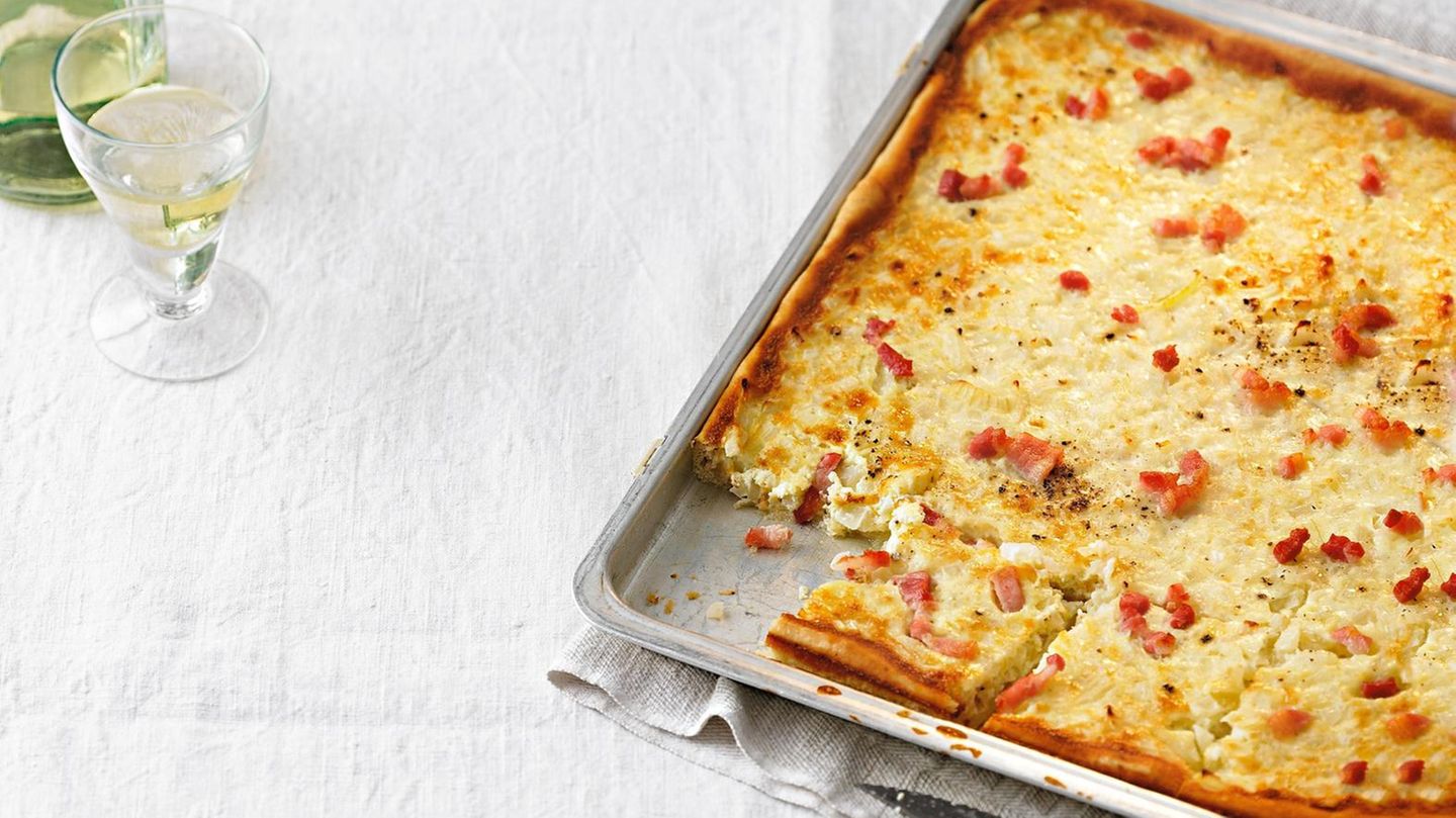 Klassischer Zwiebelkuchen Bild