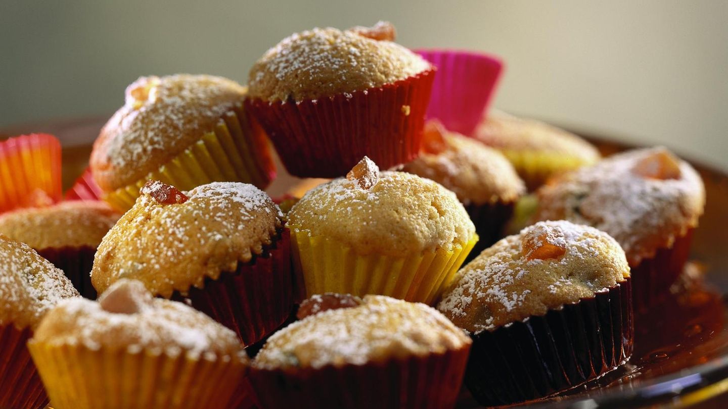 Kleine Weihnachts-Muffins