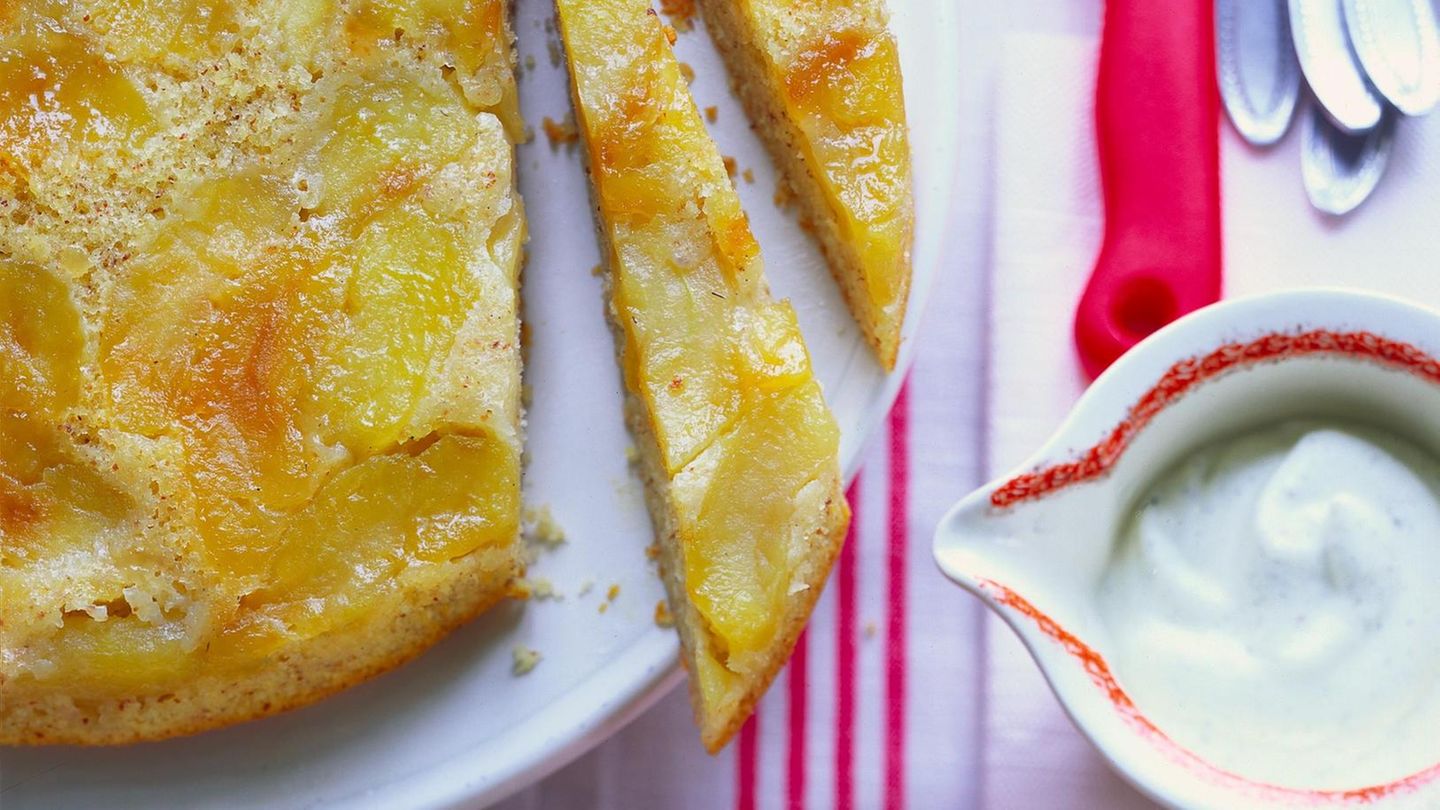 Gestürzter Apfelkuchen | BRIGITTE.de