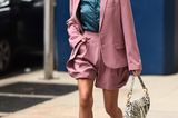 New York Fashion Week 2019: Frau mit Hut und Stiefeln