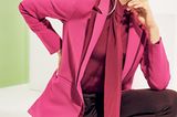 Tragbare Laufsteg-Trends: Die schönsten Looks: Pinker Blazer