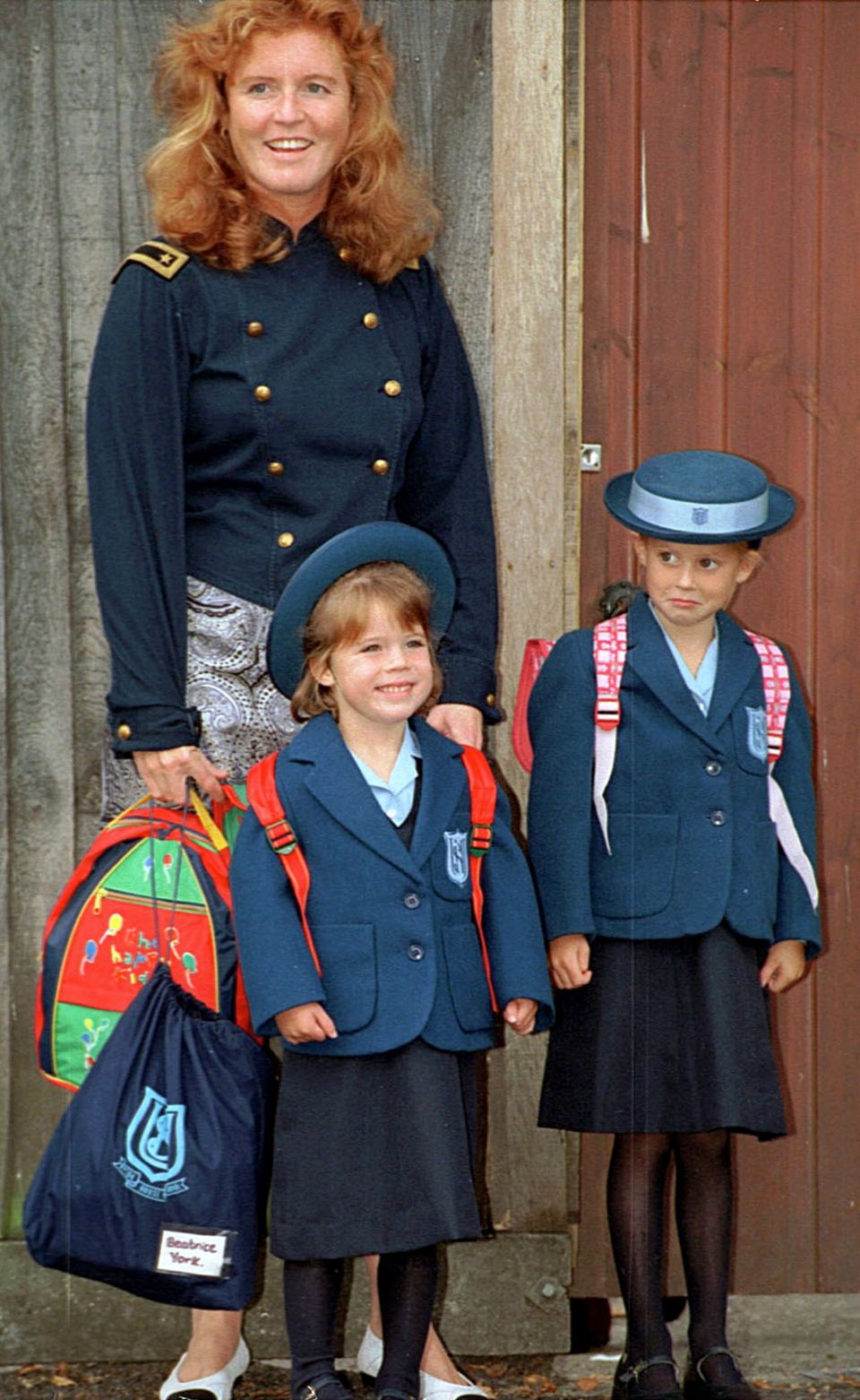 Royals Erster Schultag: Prinzessin Eugenie steht vor ihrer Mutter