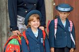 Royals Erster Schultag: Prinzessin Eugenie steht vor ihrer Mutter