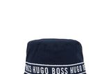 Fischerhut dunkelblau mit Hugo Boss Aufschrift