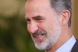 Promis mit und ohne Bart: König Felipe von Spanien mit Bart