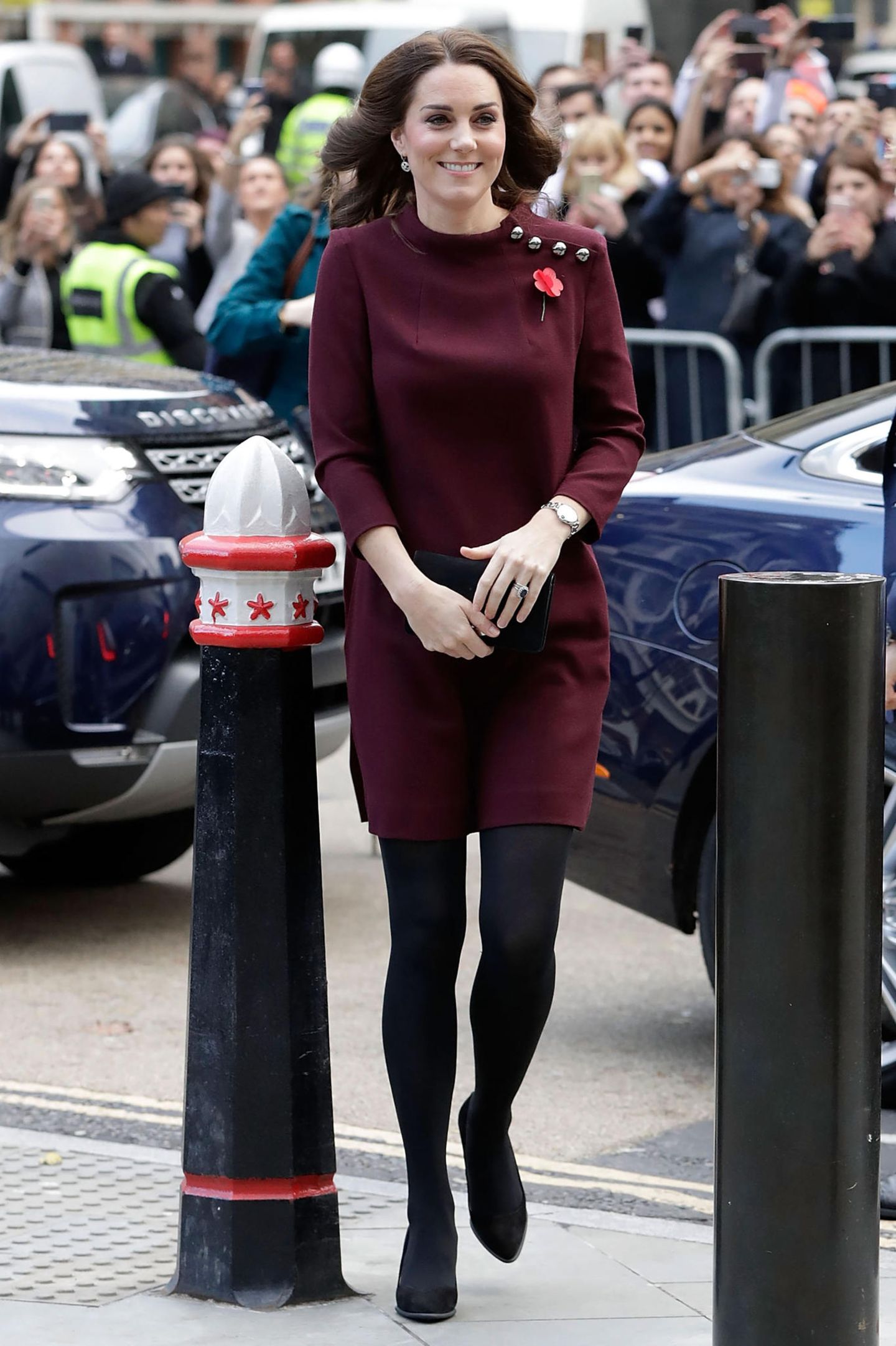 Meghan Markle + Herzogin Kate: Kate Middleton mit kurzem Kleid