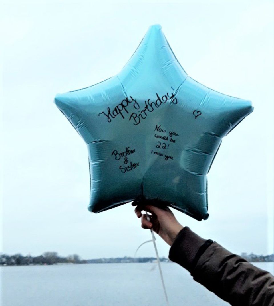 Luftballon für Hendrik