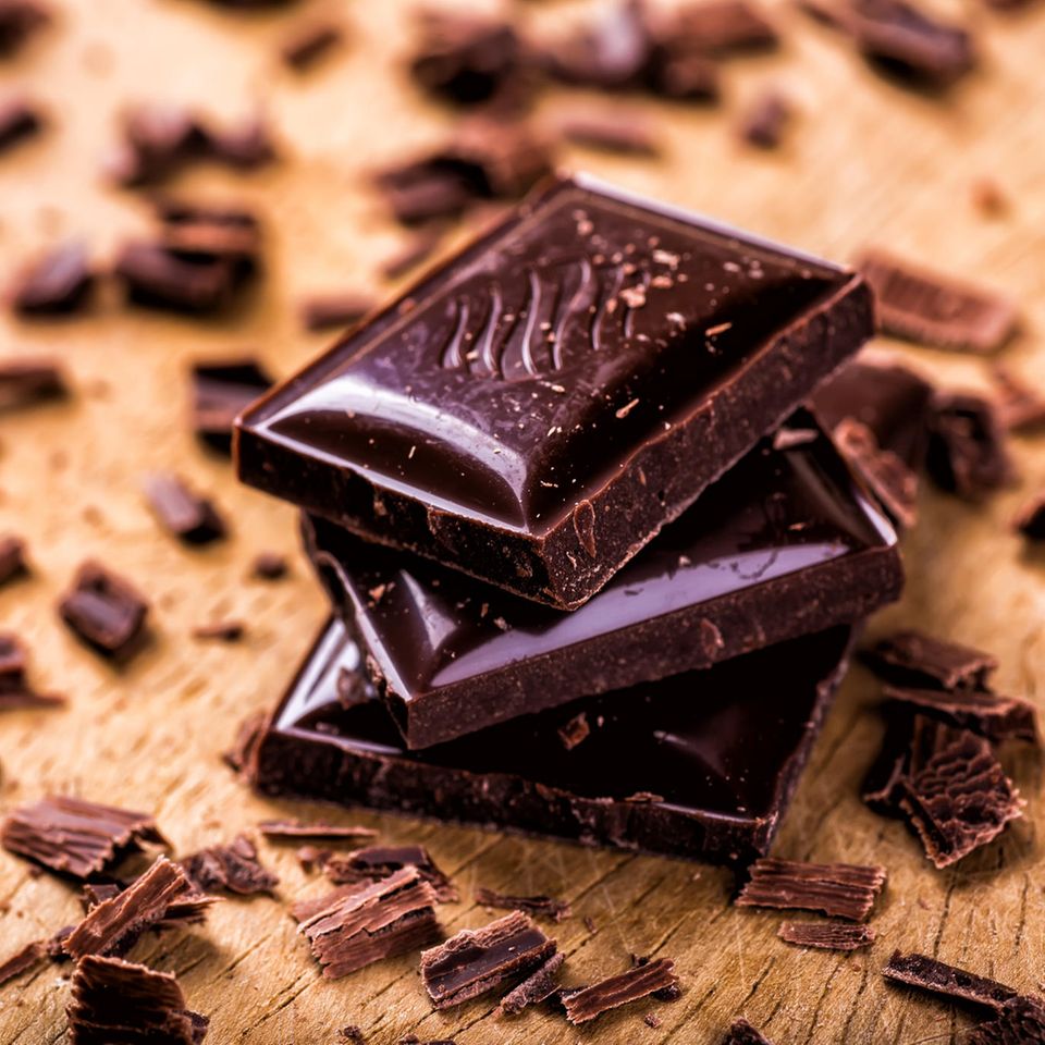 Gesunde Lebensmittel: Dunkle Schokolade