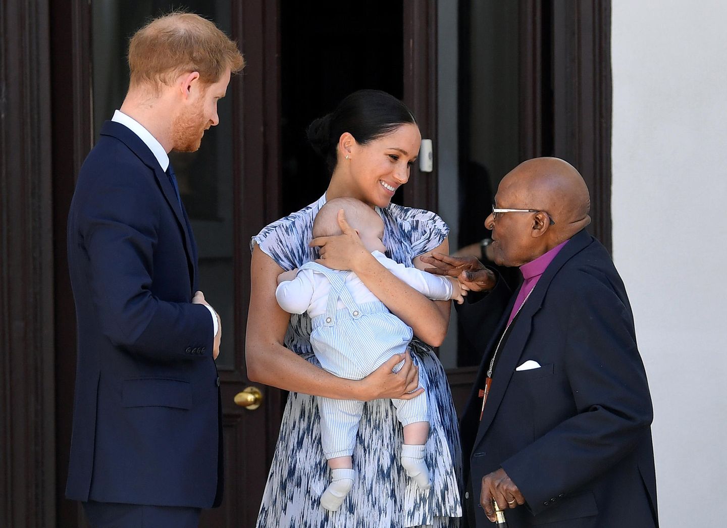Herzogin Meghan + Prinz Harry in Afrika: Meghan Markle und Prinz Harry mit Baby Archie