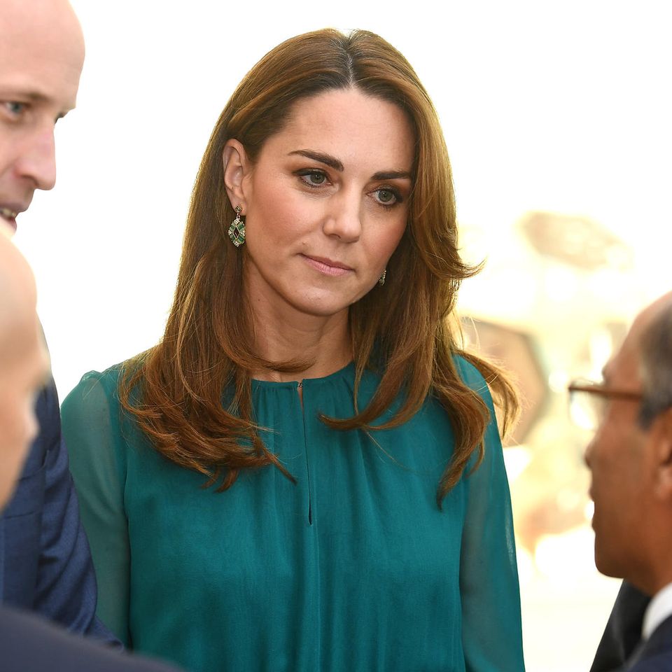 Kate Middleton trägt Schnäppchen Ohrringe
