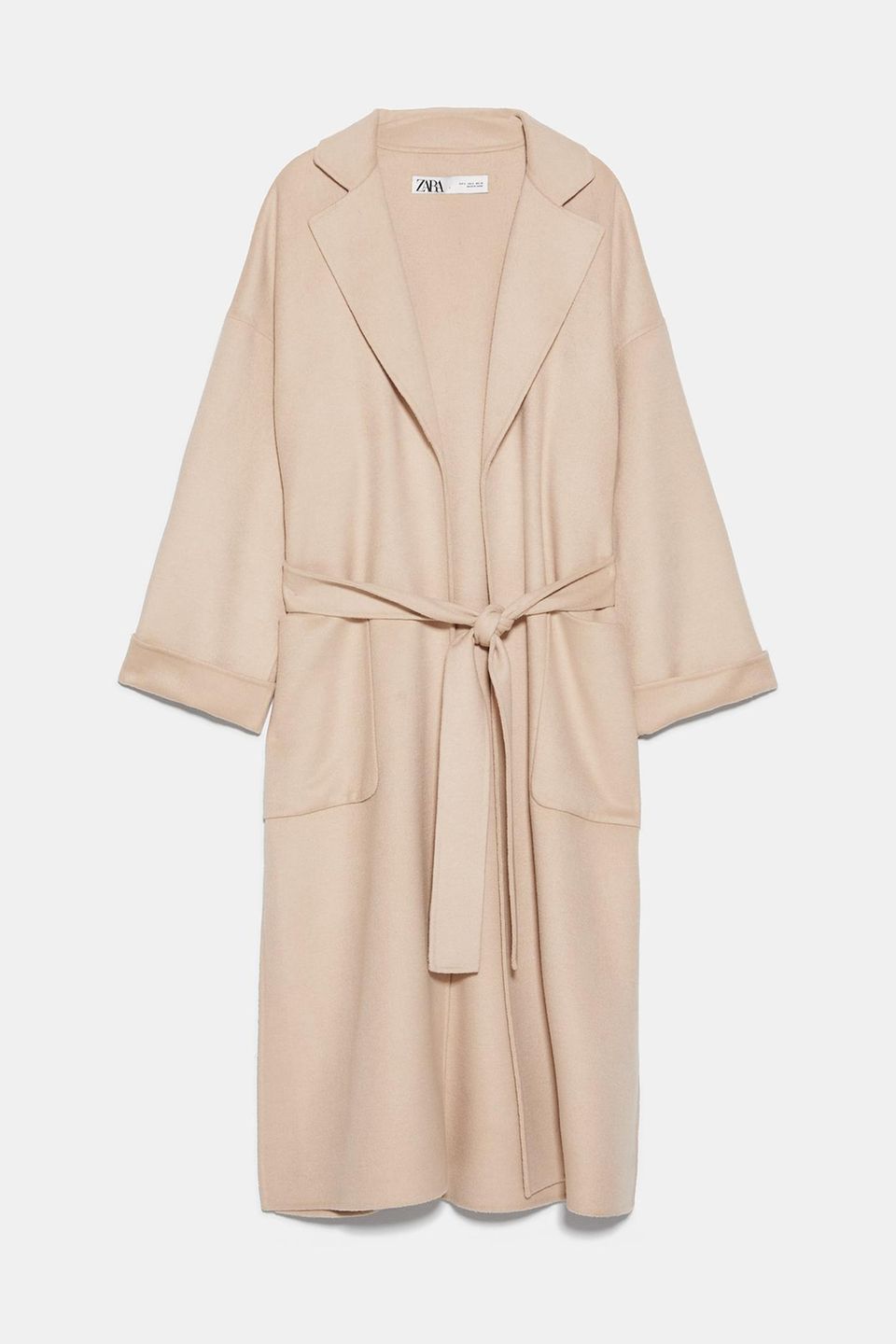 Mode-Klassiker: Mantel in Beige von Zara