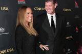 Verlobungsringe der Stars: Mariah Carey mit James Packer auf dem roten Teppich
