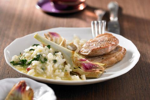 Artischocken-Risotto