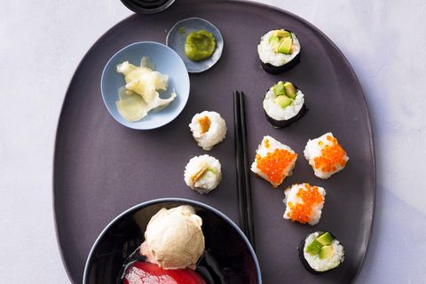 Dreierlei Sushi