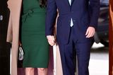 Meghan Markle: Meghan mit Prinz Harry im grünen Kleid