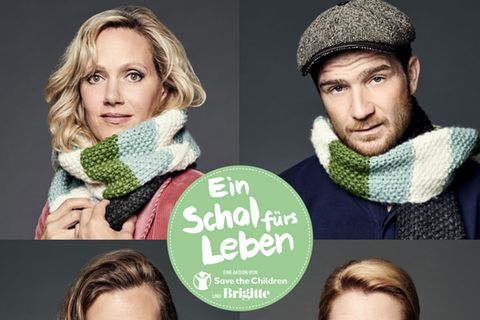 Schal fürs Leben 2019: Maischberger, Giffey & Co. tragen den „Schal fürs Leben“