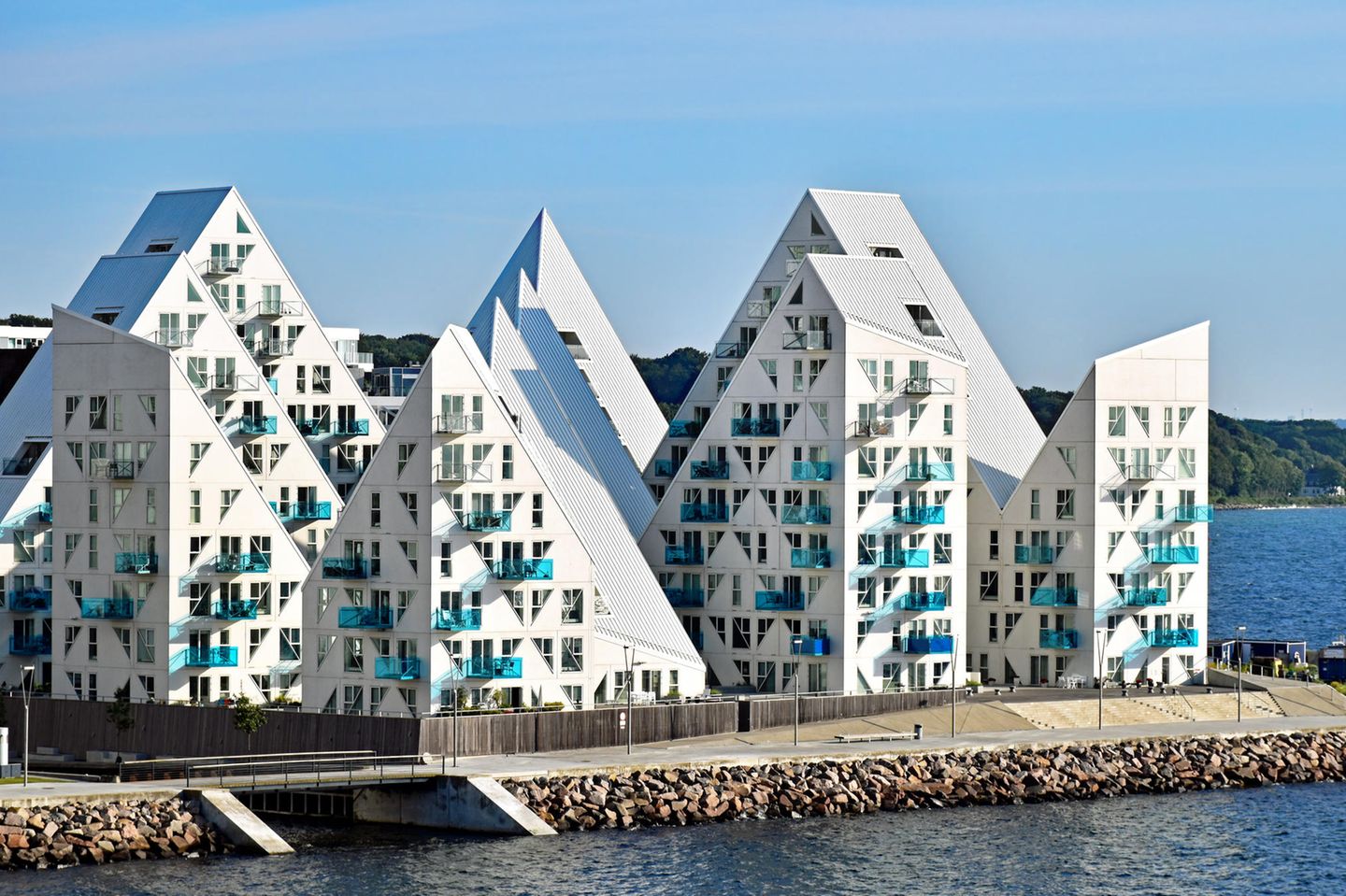 Sehenswürdigkeiten in Aarhus - die besten Tipps: Wohnhaus Eisberg