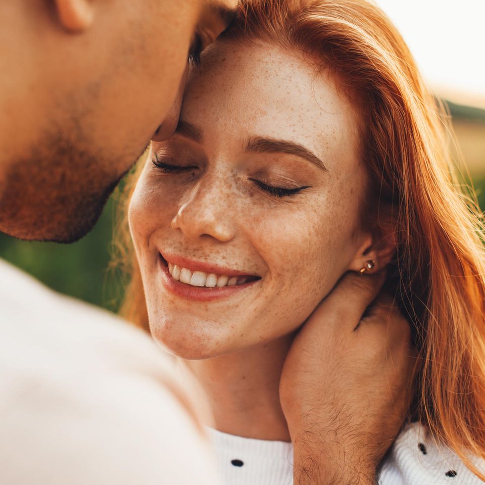 Wann sagt man "ich liebe dich"? Verliebtes Pärchen