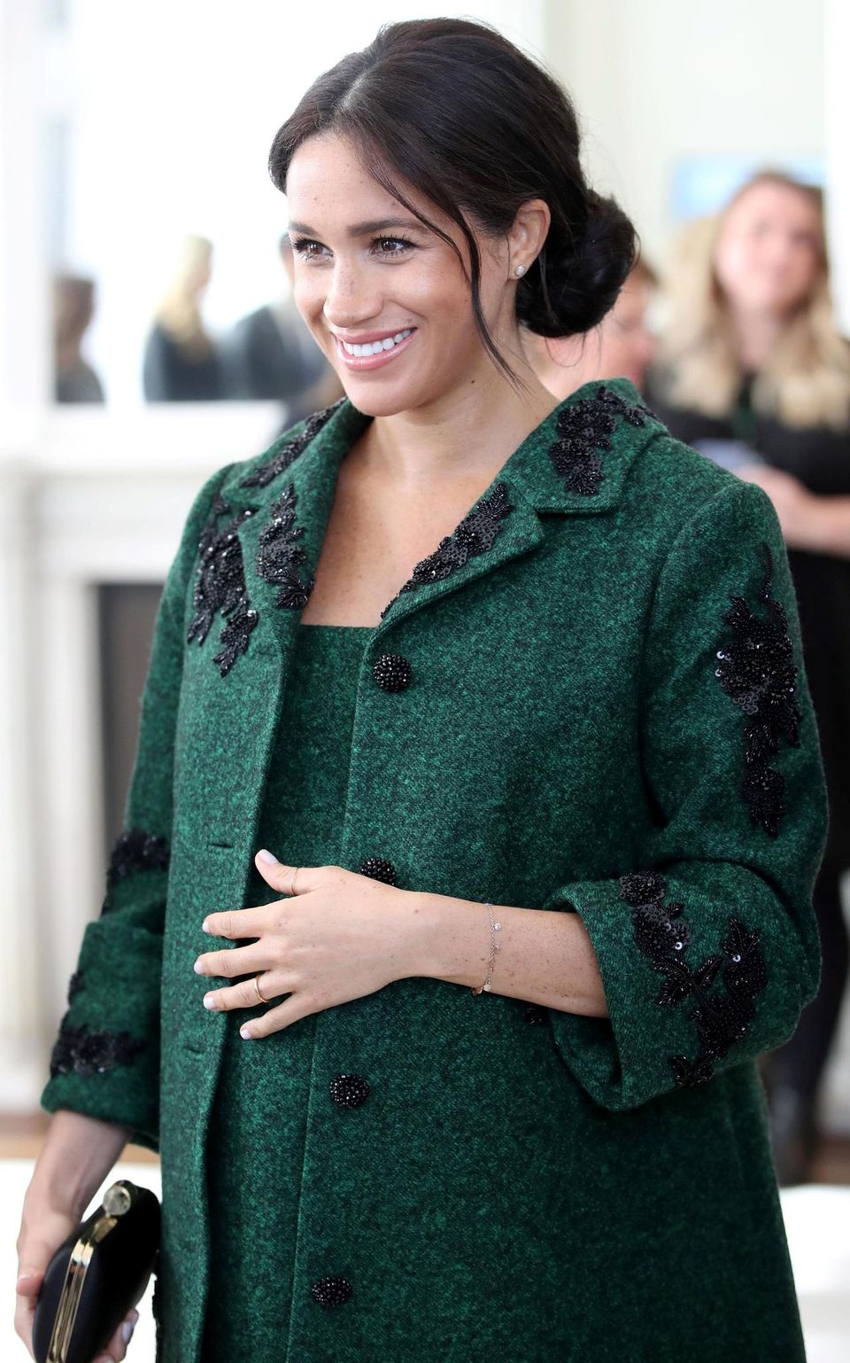 Lady Dianas Looks: Meghan Markle im grünen Outfit