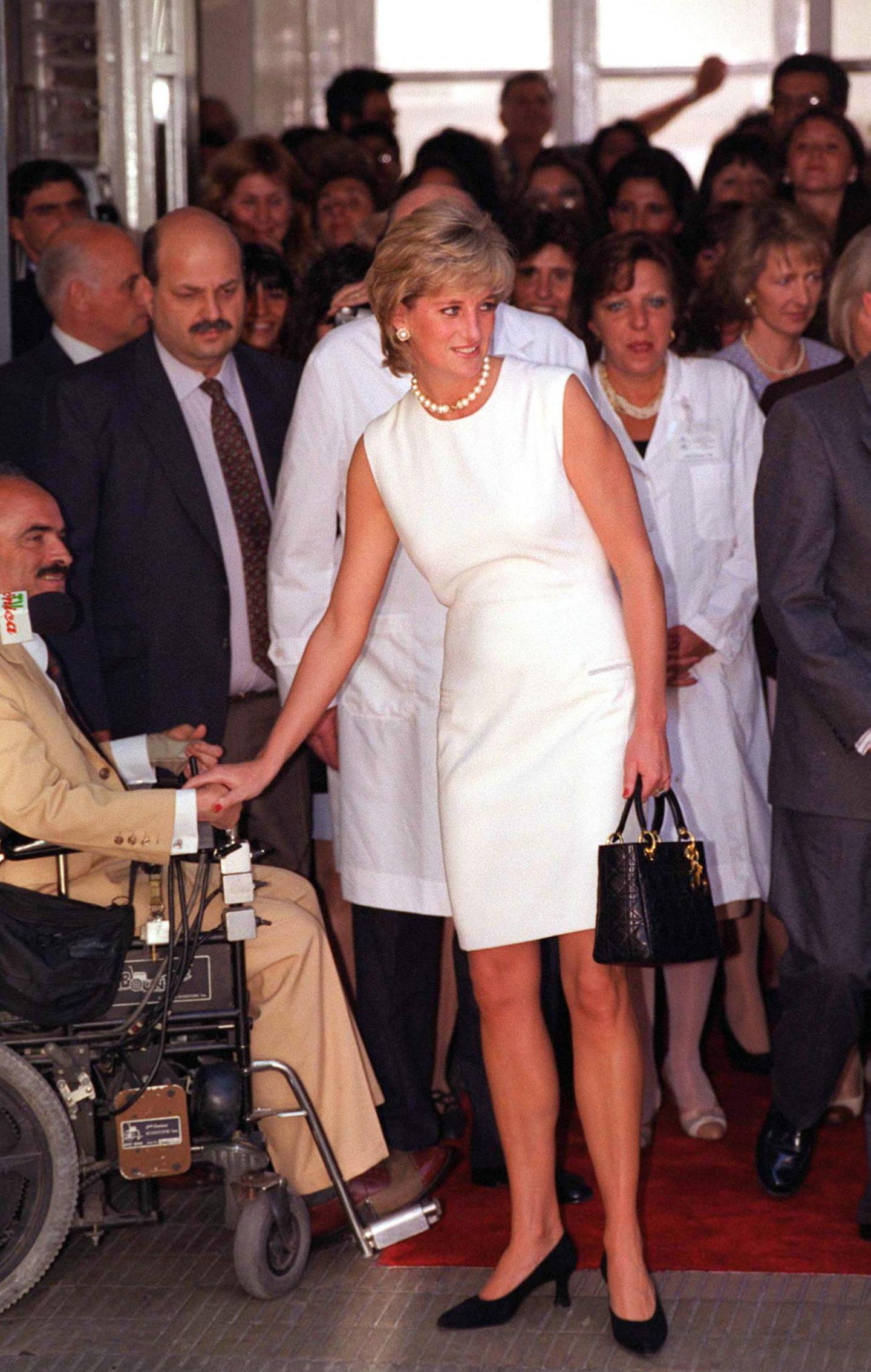 Lady Dianas Looks: Prinzessin Diana im weissen Kleid