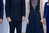 Weihnachten bei den Royals: Königin Letizia im blauen Kleid