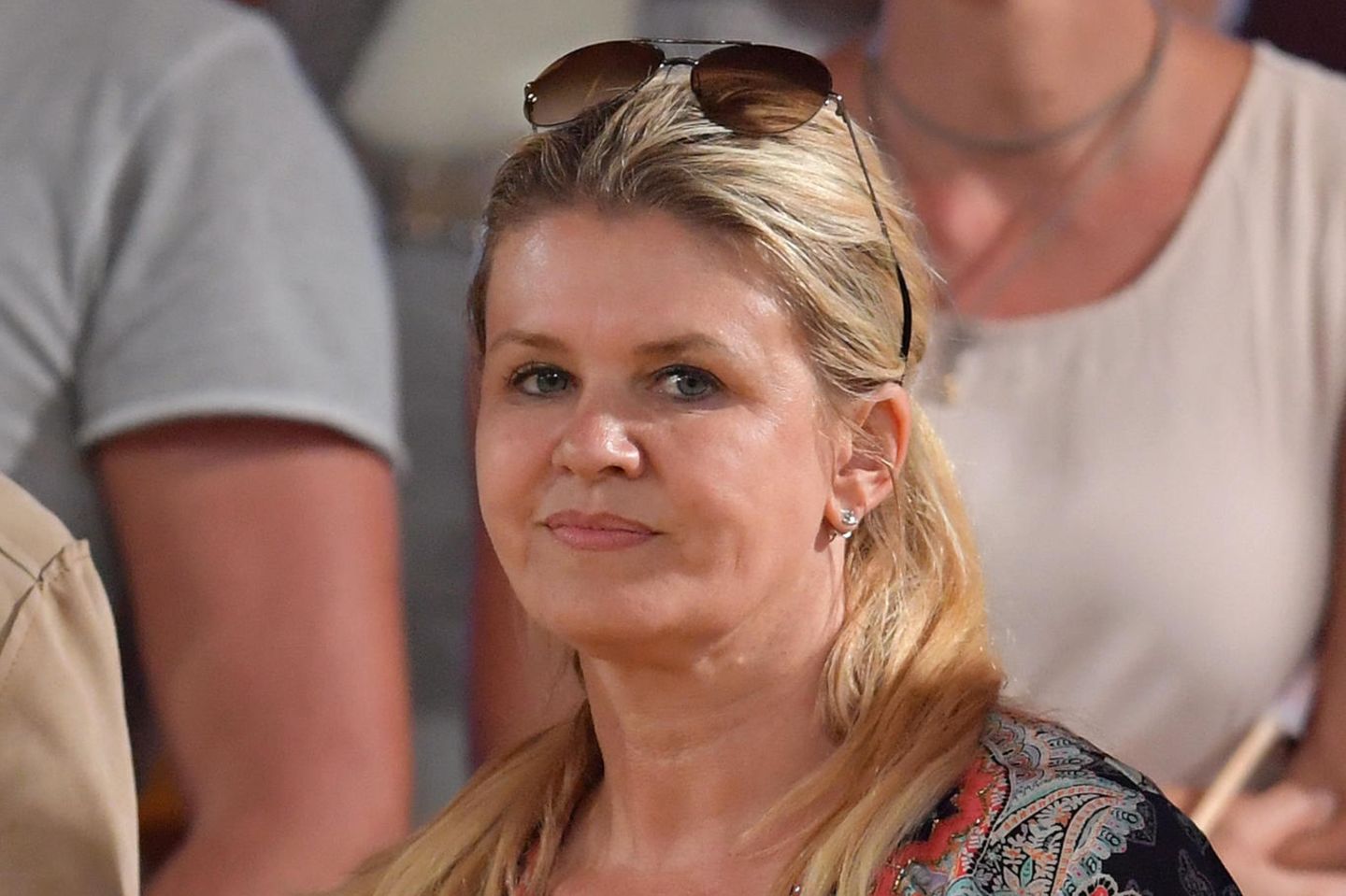 Corinna Schumacher im Publikum