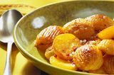 Röstkartoffeln mit rosa Pfefferbeeren