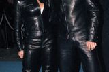Stars im Partnerlook: Victoria Beckham und David Beckham im Leder-Outfit