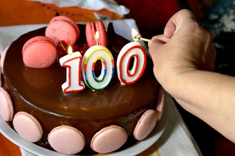 100 Jahre: Geburtstagstorte