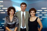 Birgit Schrowange: mit Günther Jauch und Claudia Lehmann