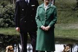 Prinz Philip und die Queen: mit Hunden