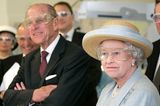 Prinz Philip und die Queen: mit Brillen
