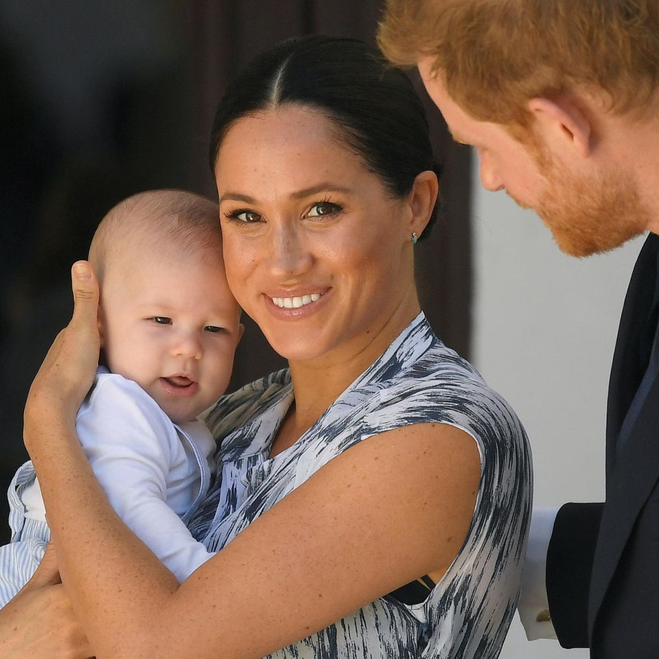 Prinz Harry, Herzogin Meghan und Baby Archie