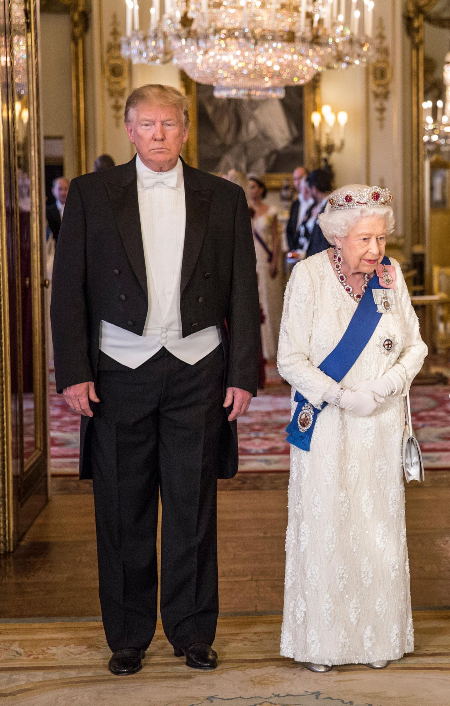 Meghan, Kate und Co. 2019: Königin Elisabeth und Donald Trump