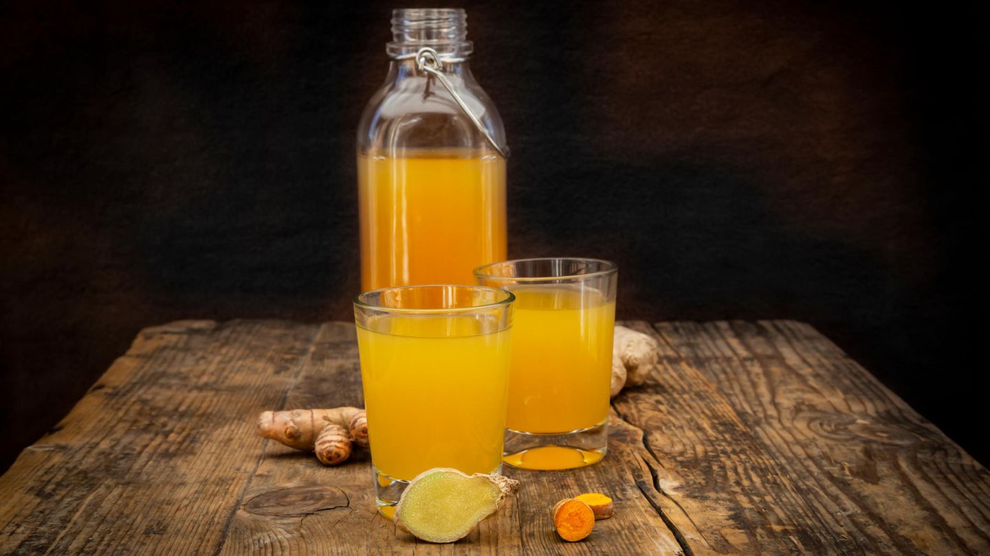 Ingwer Shot selbstgemacht schmeckt eklig, macht aber gesund Barbara.de