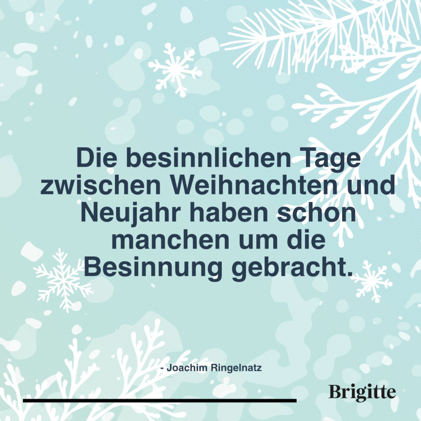 Weihnachtszitate: Joachim Ringelnatz