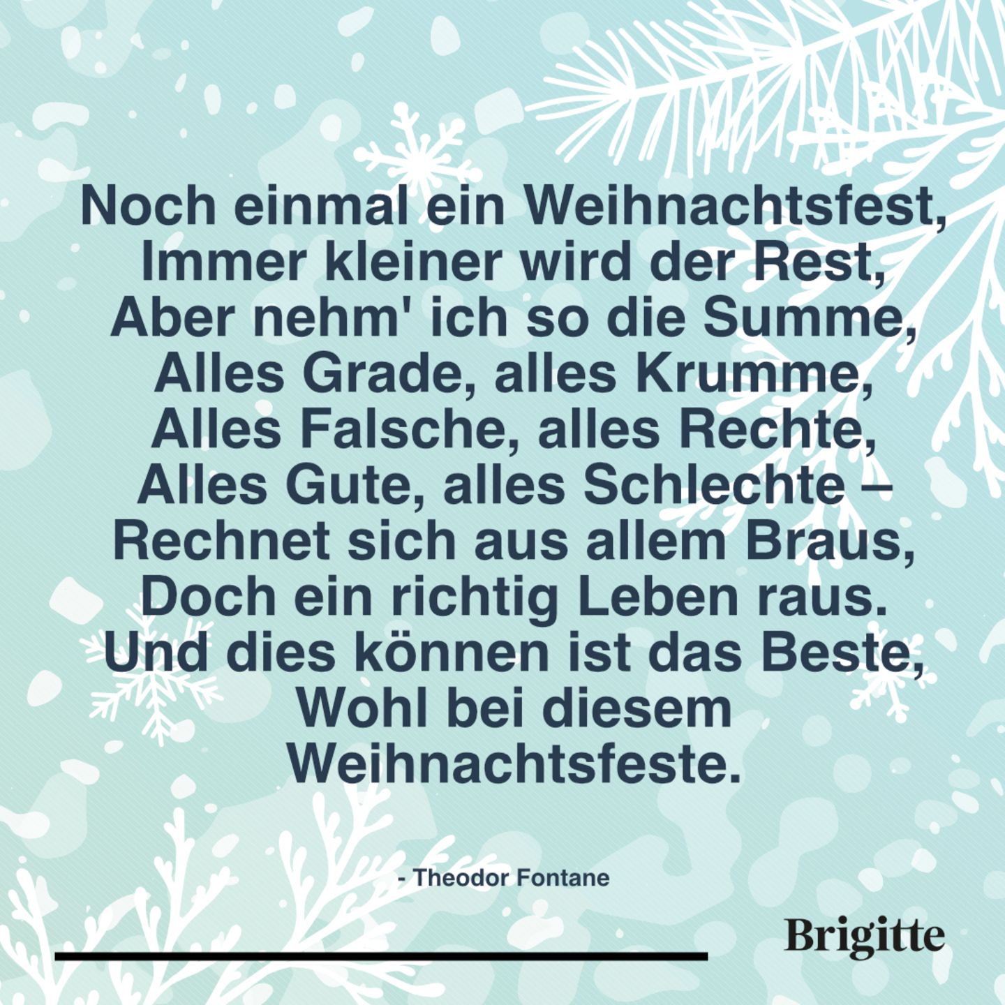 Schone Zitate Zu Weihnachten Brigitte De
