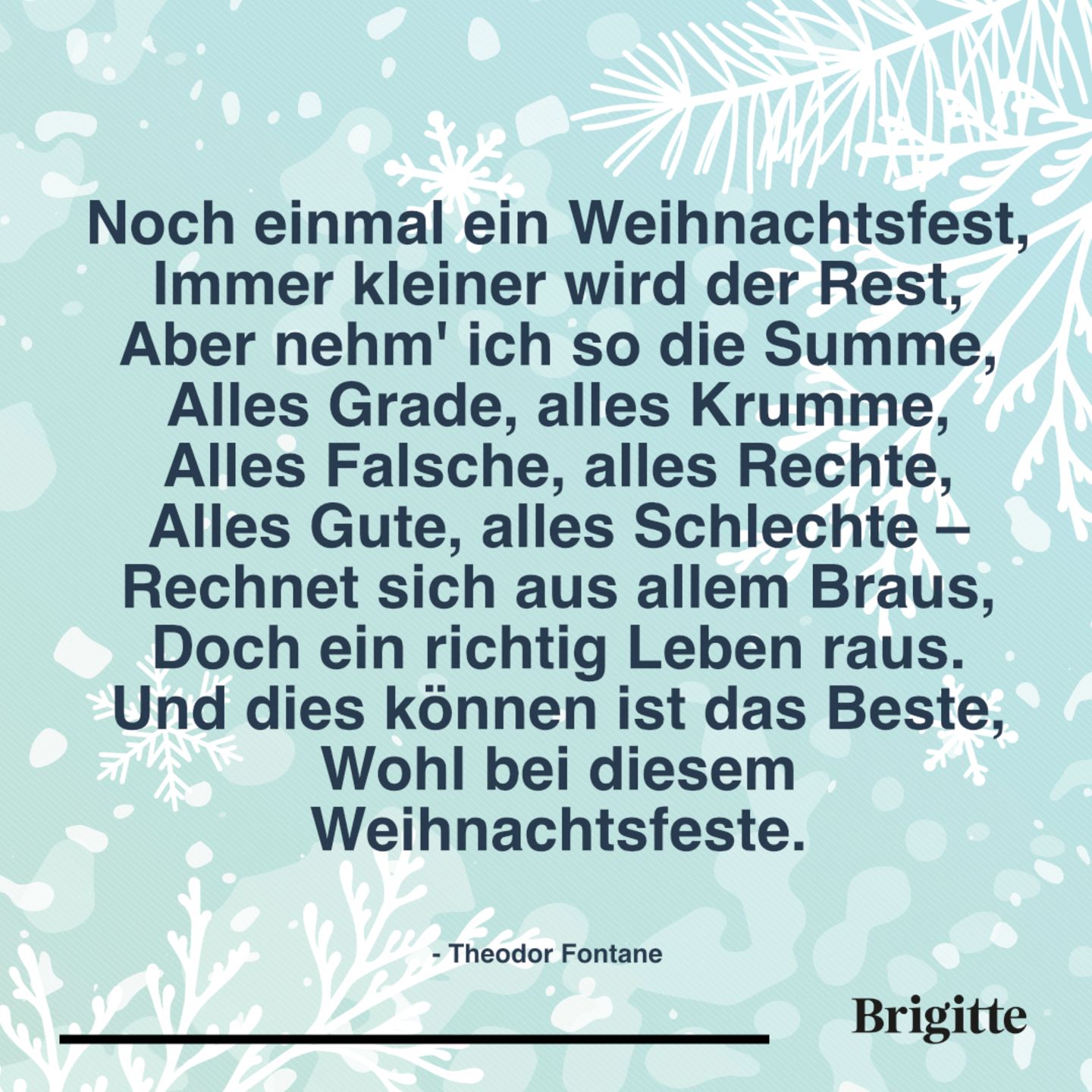 Schöne Zitate zu Weihnachten BRIGITTE.de